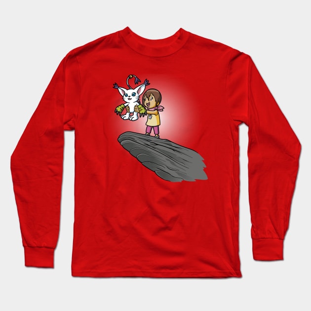 The Digi Queen of Light Long Sleeve T-Shirt by jasesa